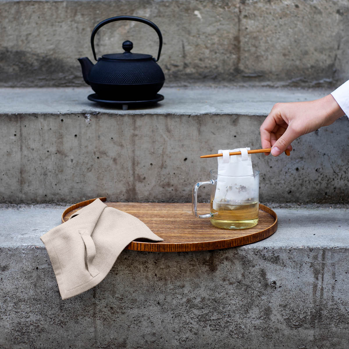 The Organic Company Tepåsar 3-pack återanvändbar