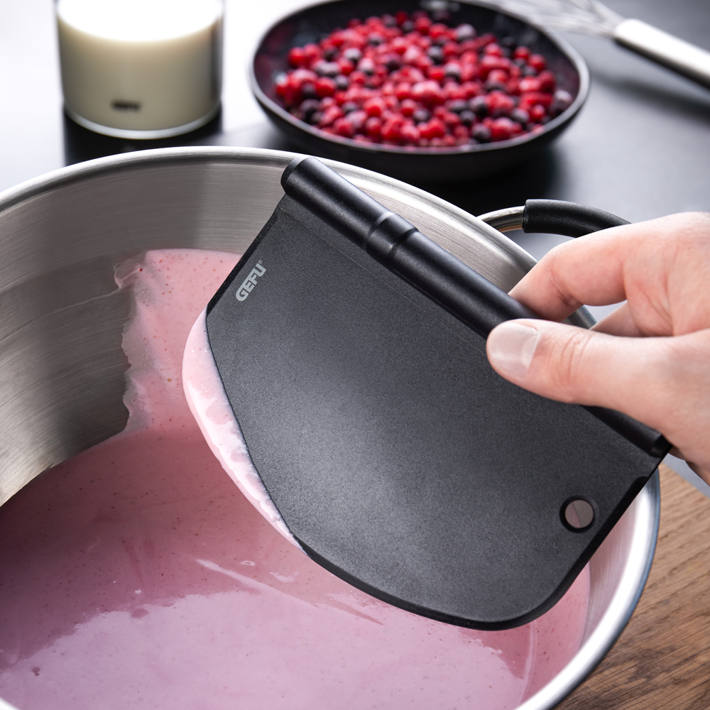 Gefu Degskrapa 2-i-1 Svart