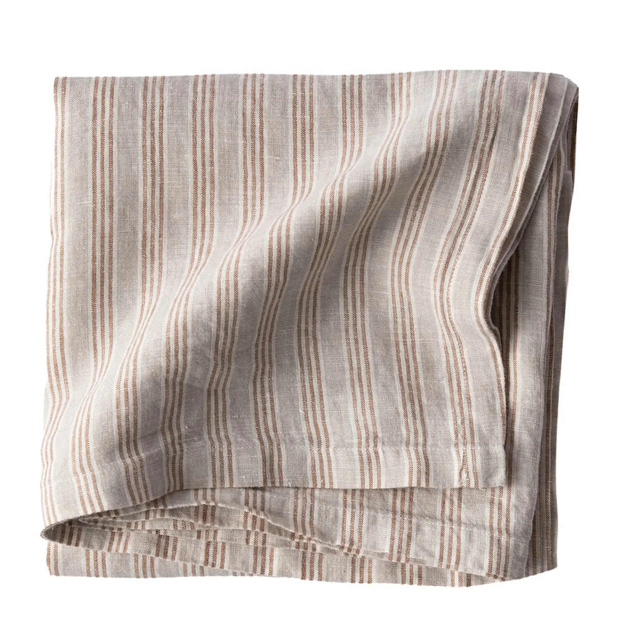 Tell Me More Duk linne 145x145cm  hazel stripe