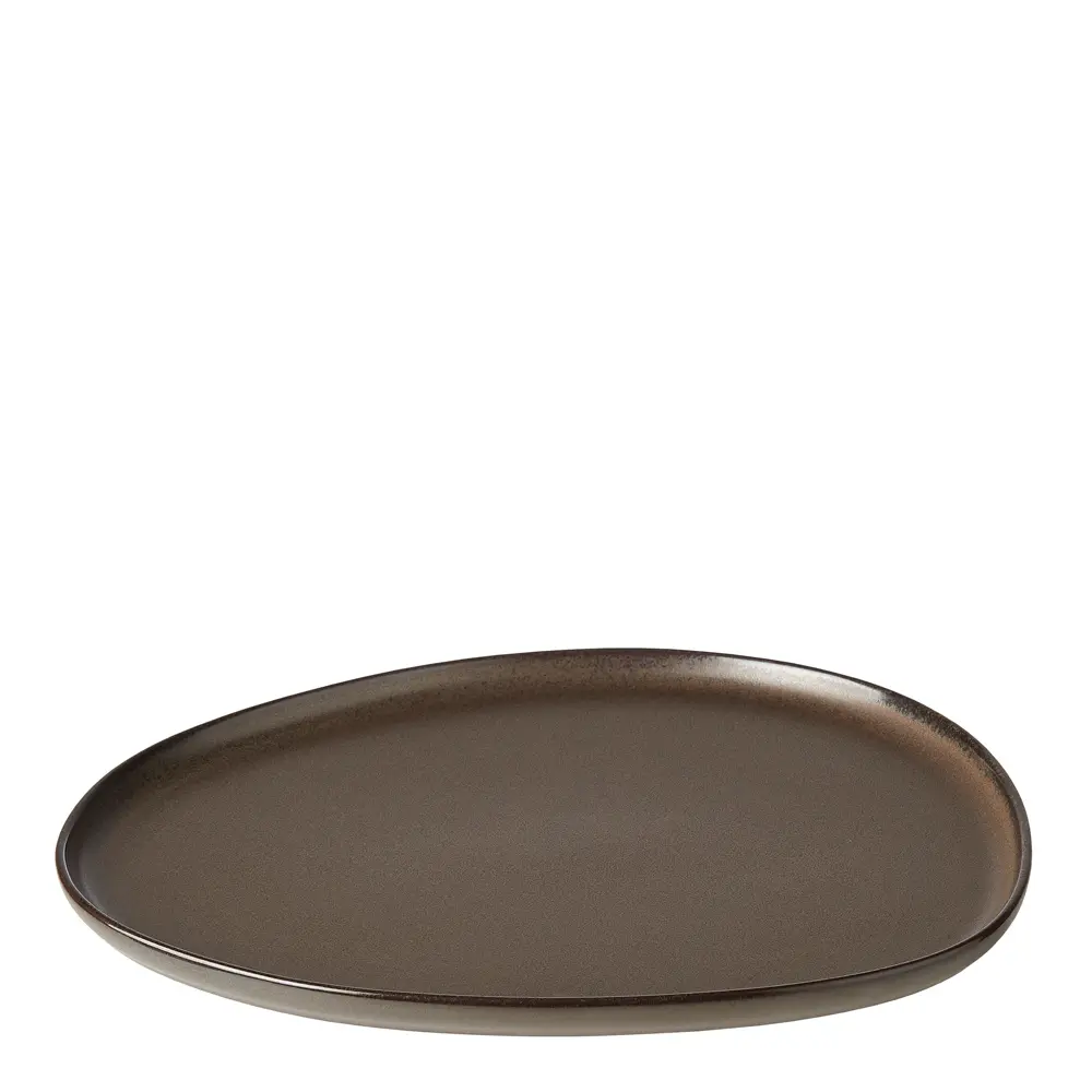 RAW Organic Lautanen 29x25 cm Metallic Brown