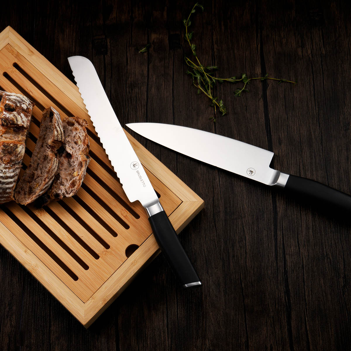 Brusletto Knivsett 2 deler