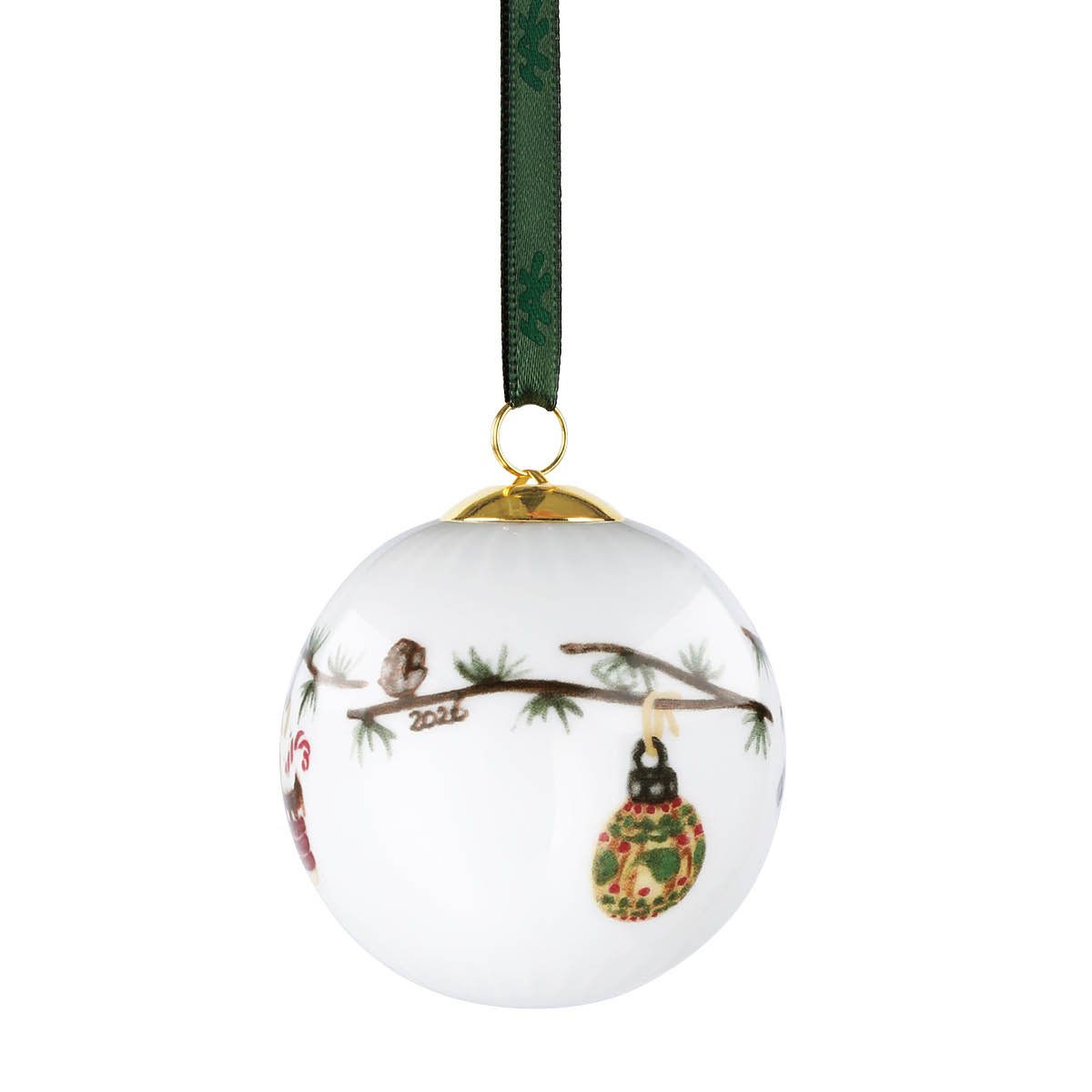 Kähler Hammershøi Christmas julkula 2026 6 cm