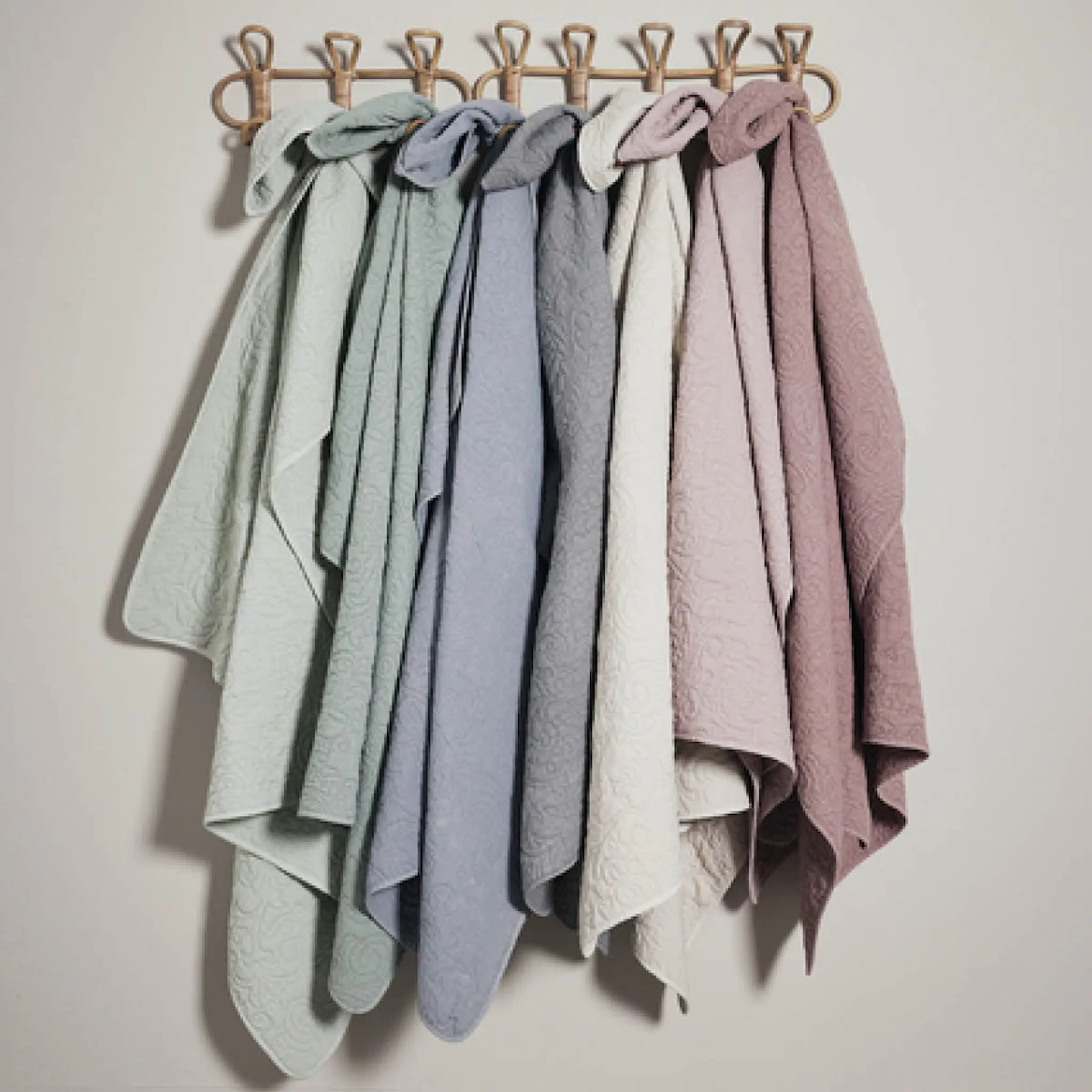 Lene Bjerre Isabelle pläd 170x130 cm salviagrön