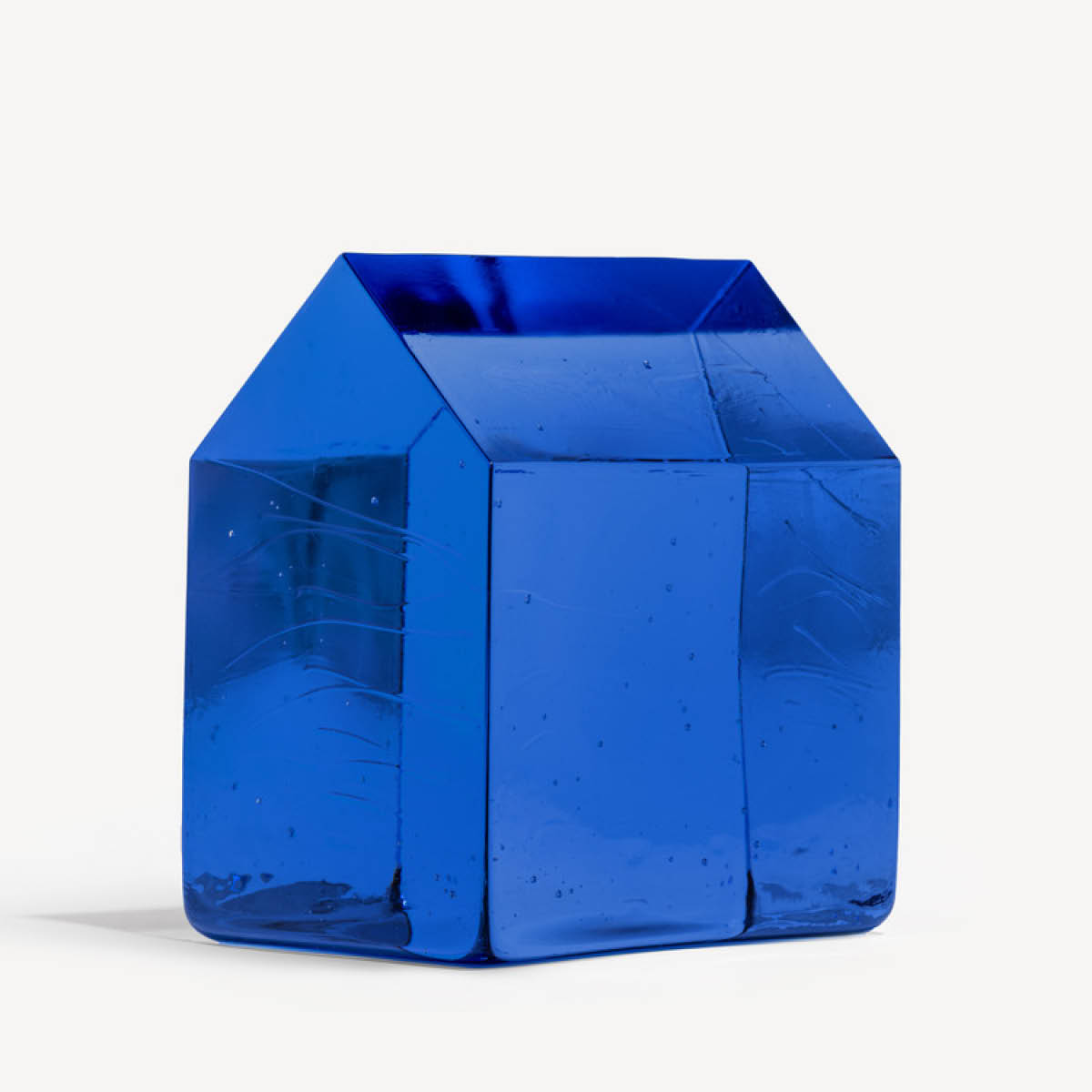 Kosta Boda Kosta Koriste Talo 14,5 cm Sininen