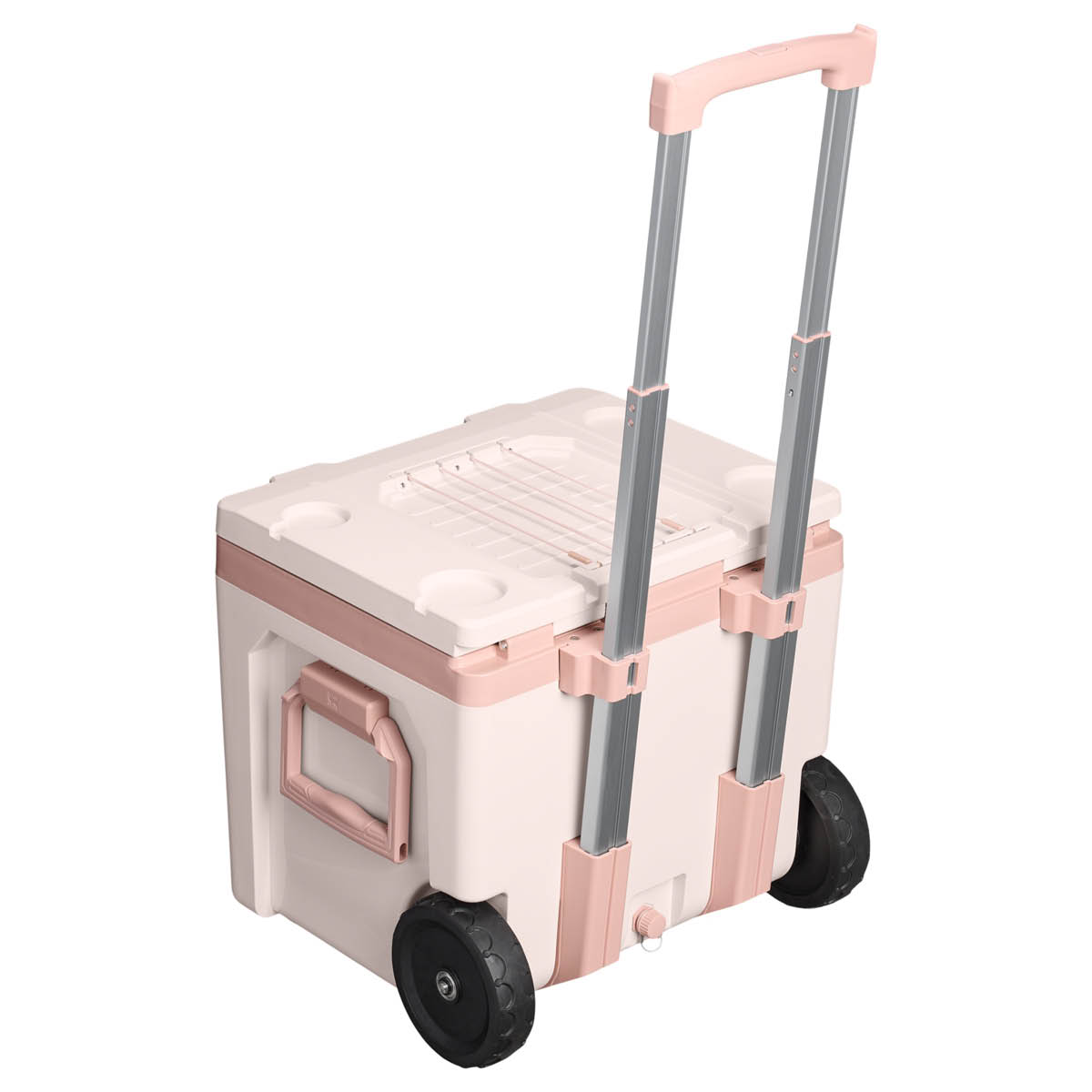 Stanley Cold For Days kylbox med hjul 47 L rose quartz