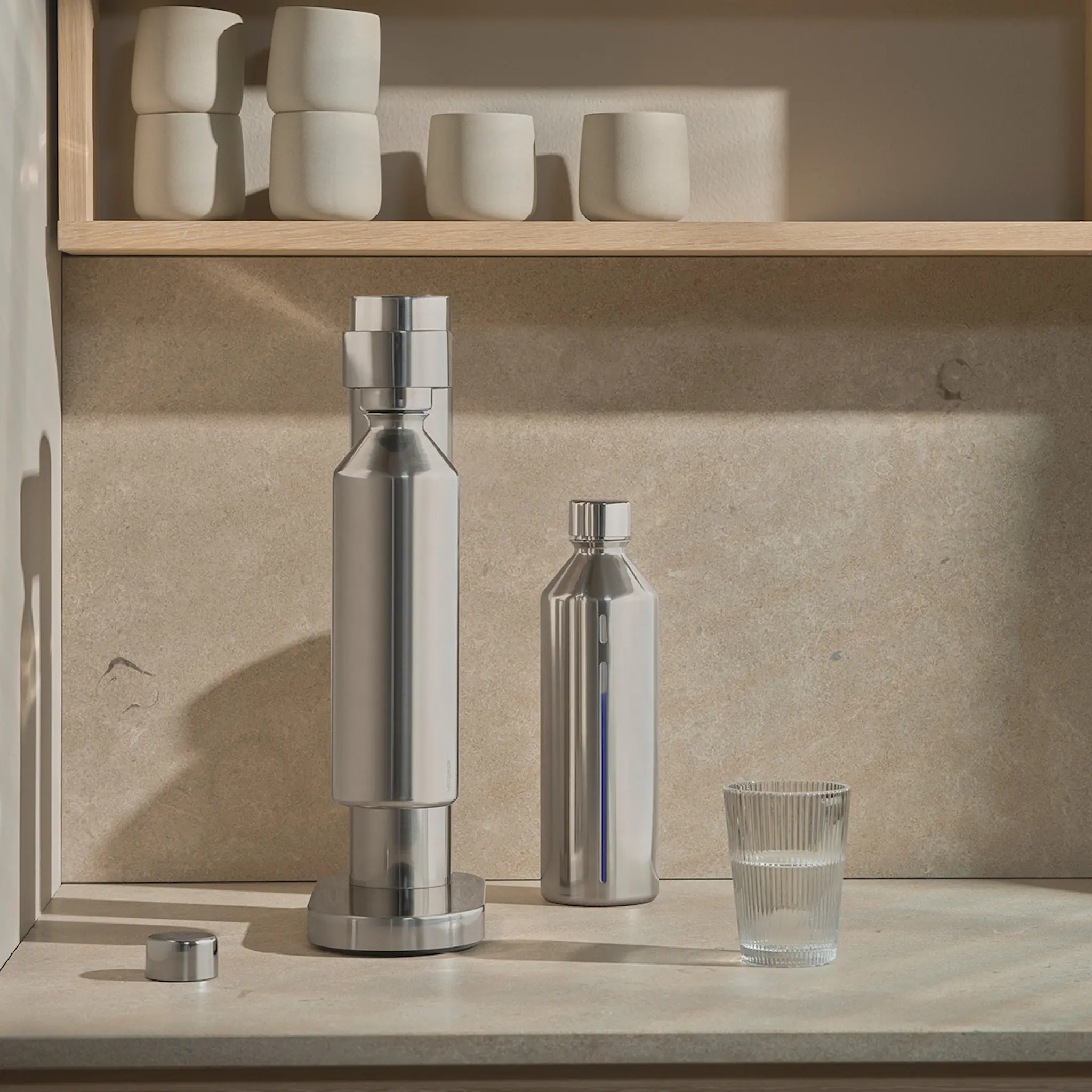 Stelton Brus flaska till kolsyremaskin 1,2 L stål