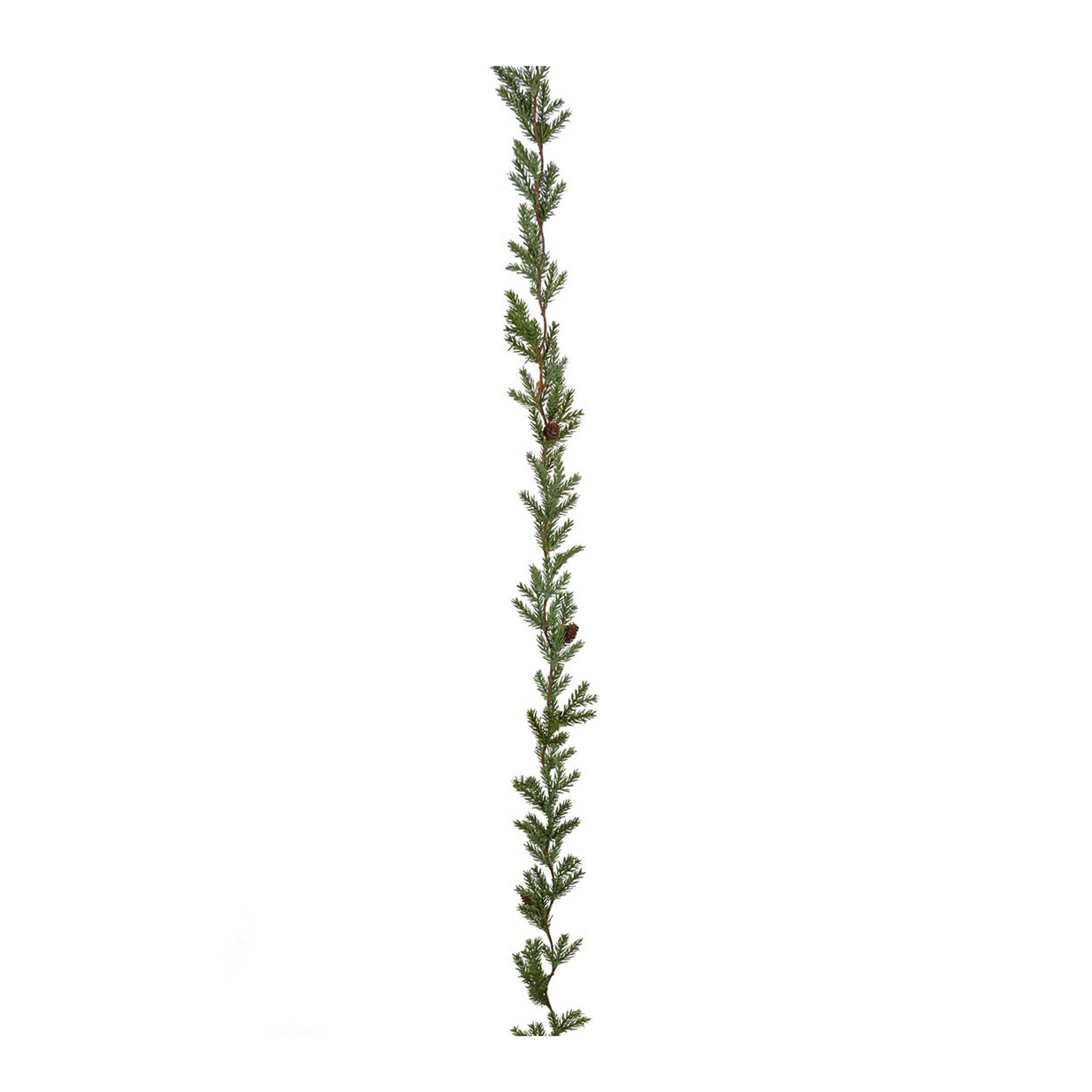 Mr Plant - Kuusigirlandi keinotekoinen kävyillä 180 cm vihreä