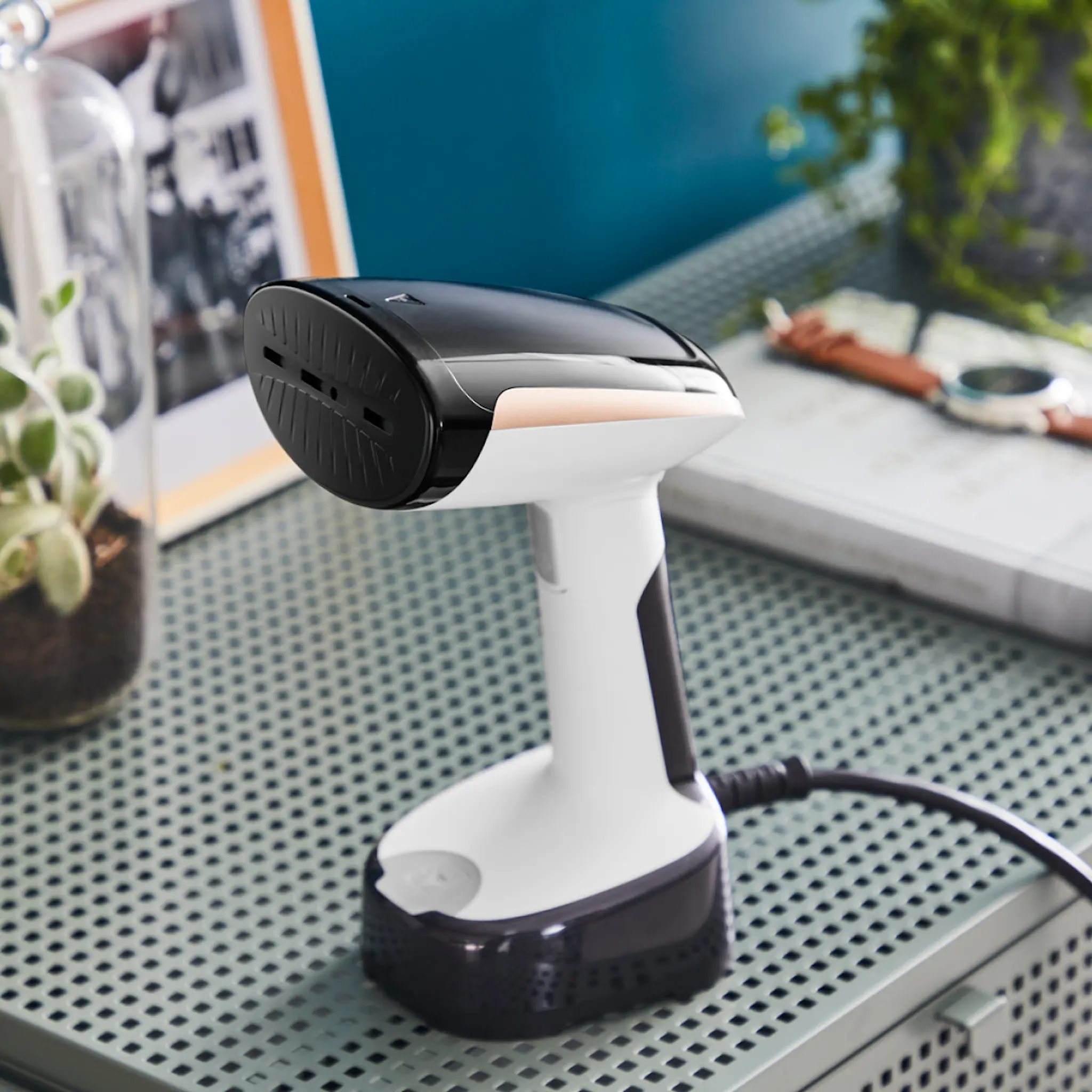 Tefal Access Steam Pocket steamer DT3030E0 vit/grå/rosa