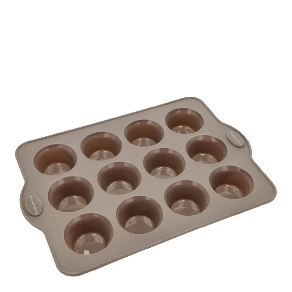Muffinsform for 12 muffins silikon latte