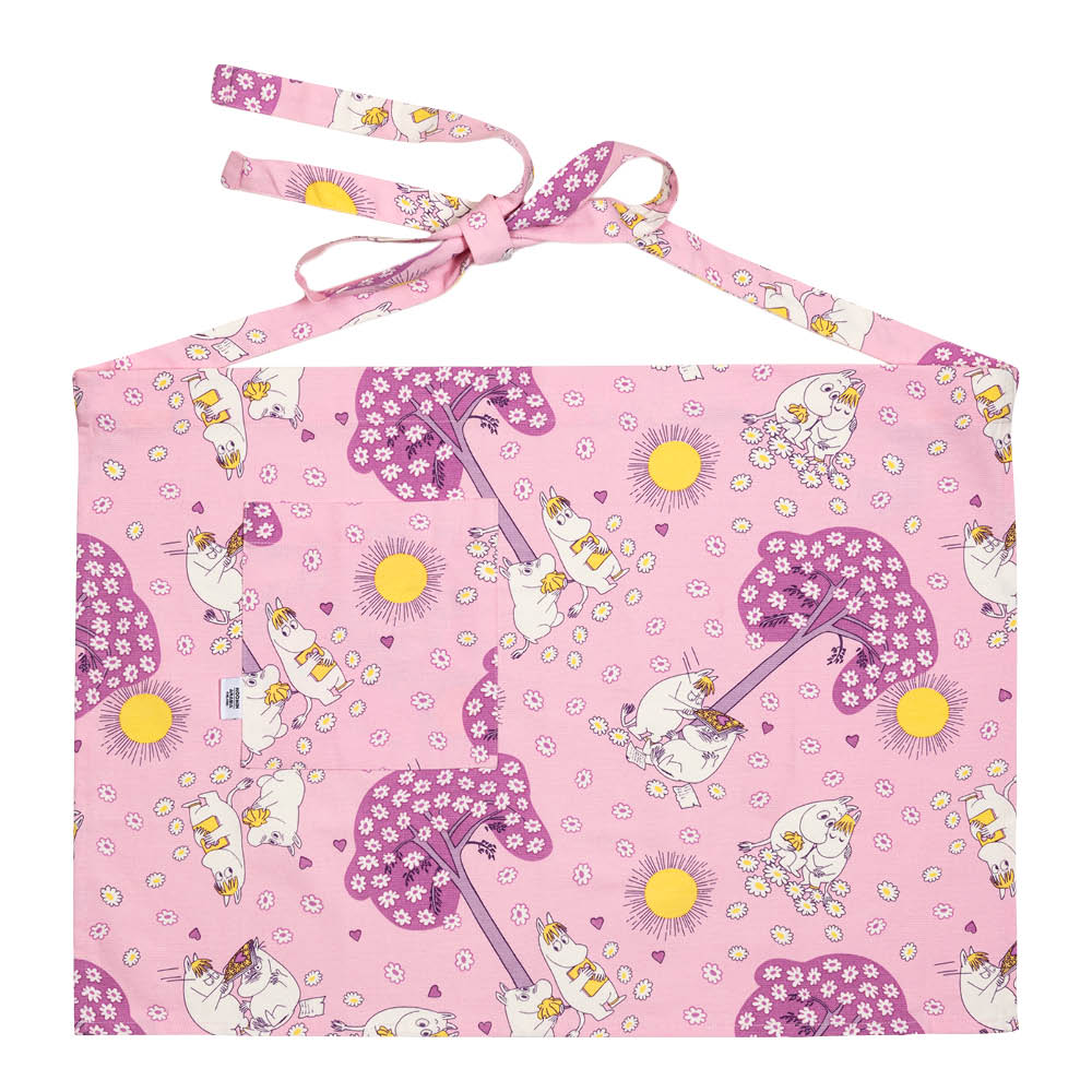 Moomin Arabia - Muumi Esiliina 48x67 cm Sydänkäpyset