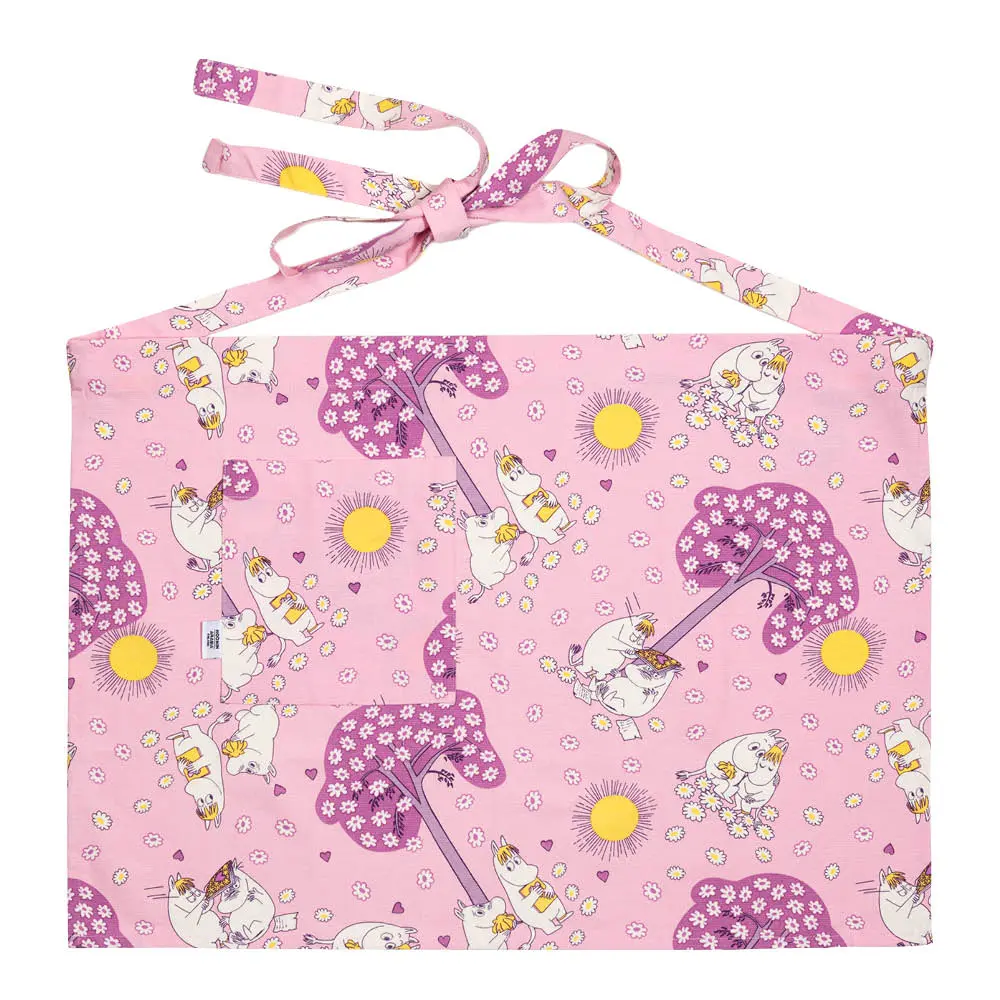 Muumi Esiliina 48x67 cm Sydänkäpyset