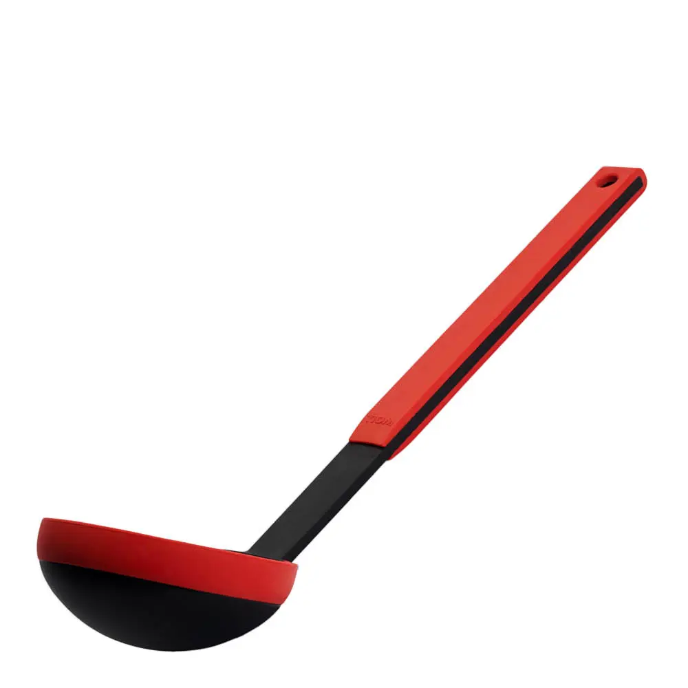 Cook It suppe øse 32 cm svart/rød