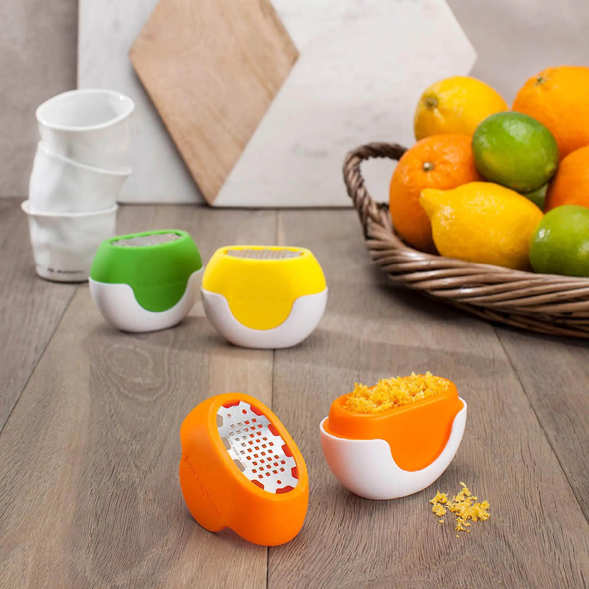 Microplane Flexi Zesti zester rivjärn gul