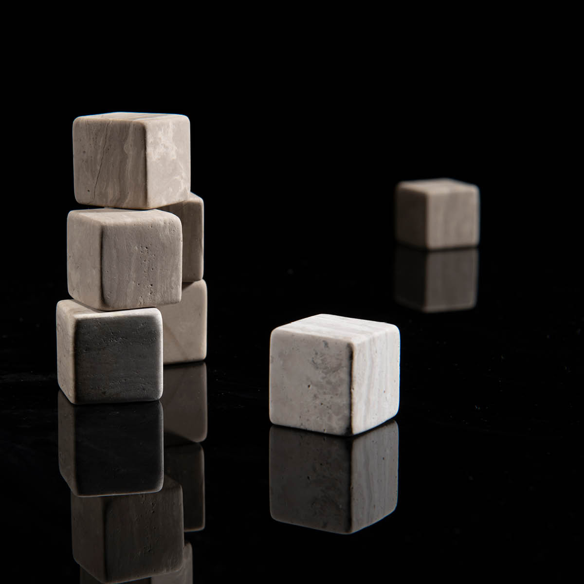 Modern House Sontell Whiskystenar 2 cm 9-pack Vit