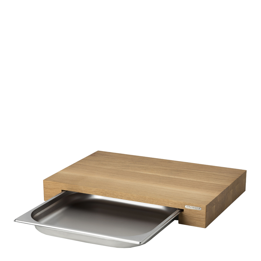 Continenta Continenta Skärbräda med låda 48x32,5 cm Ek
