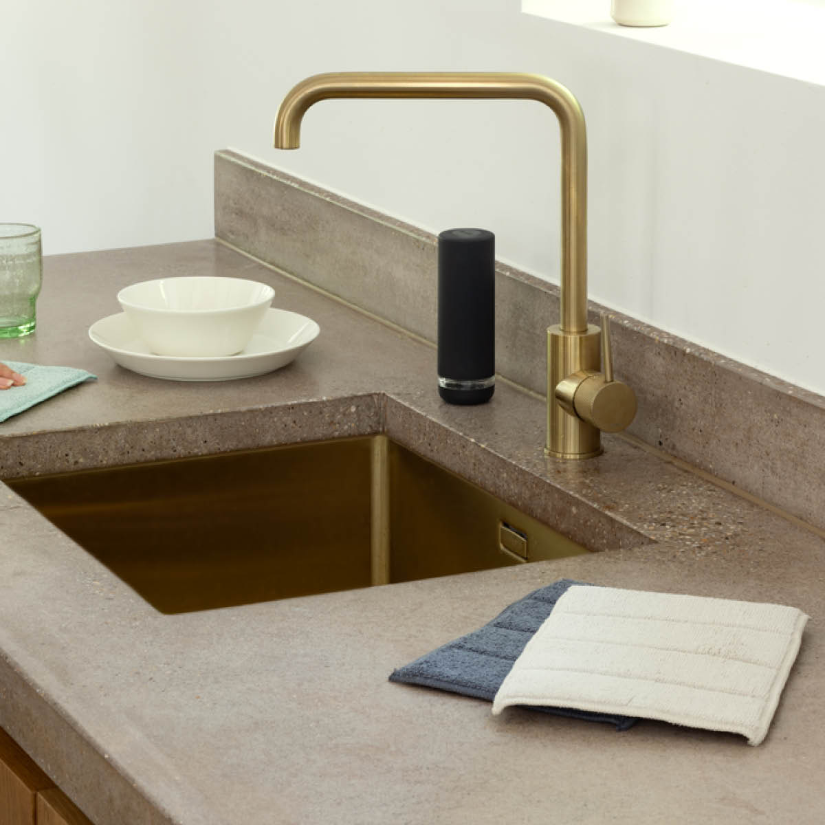 Brabantia SinkSide disksvamp / disktrasa microfiber 3-pack multi