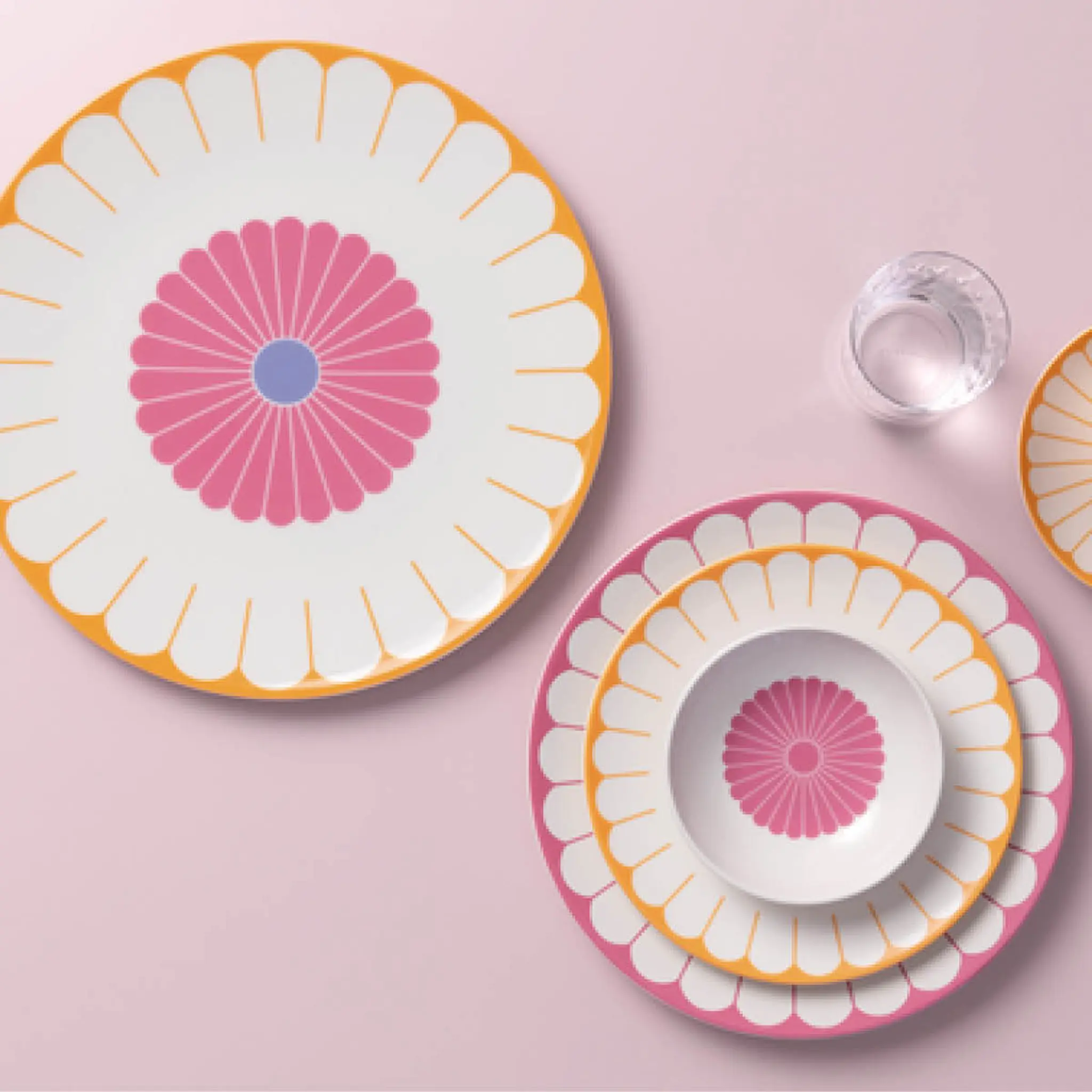 Villeroy & Boch Fleur couleur serveringsfat 31,8 cm färgad