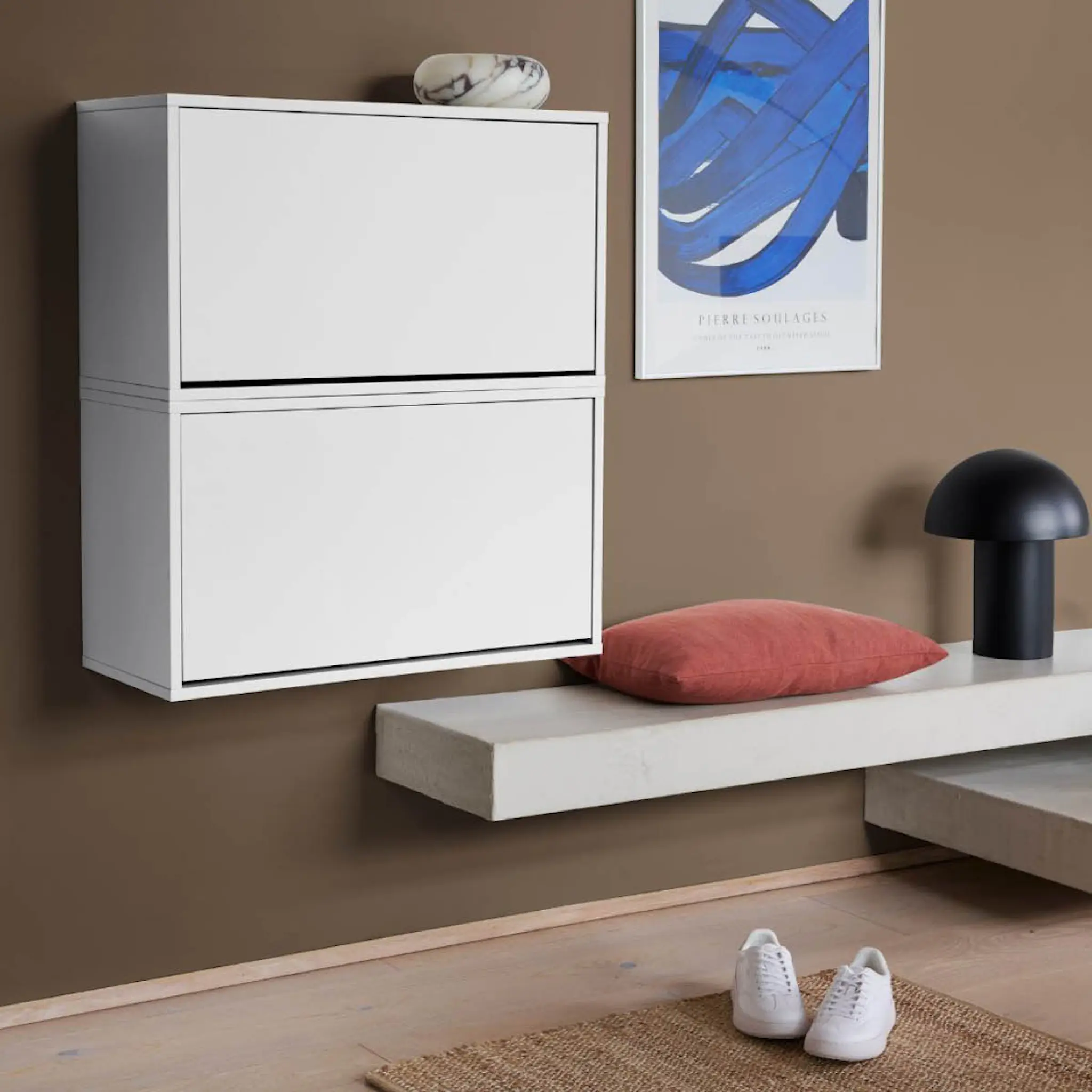 ReCollector Skobox 70x30x40 cm Brilliant White