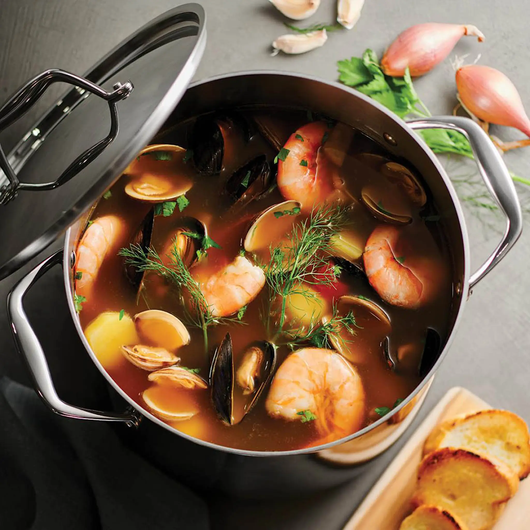 Tramontina Grano kasserolle 5,8L stål