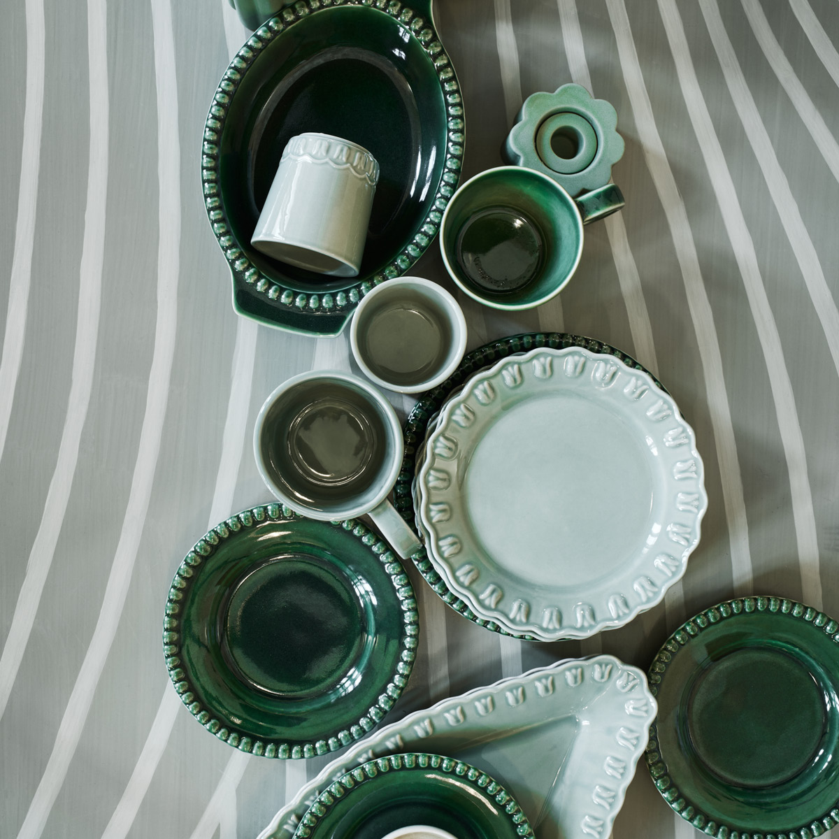 PotteryJo Tulipa Kopp 20 cl 2-pack Verona Green