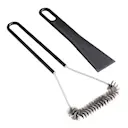 Grill Brush & Scraper Kit rengöringskit för grill 2 delar