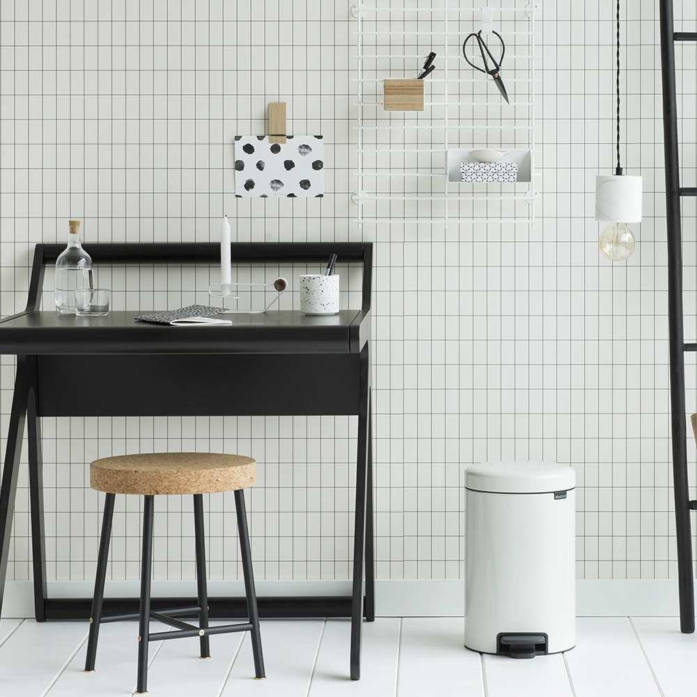 Brabantia NewIcon pedalhink 12 L vit