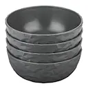 Club skål 0,7 L 4-pack biocirkulär termoplast mörkgrå