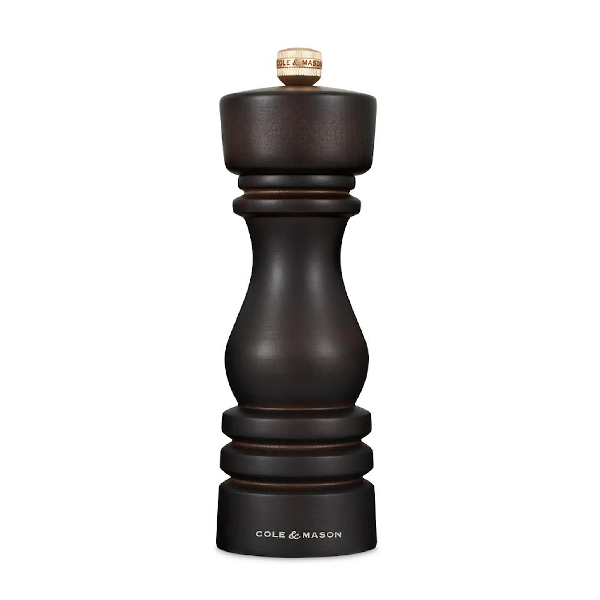 Cole & Mason London Saltkvarn 18 cm Brun