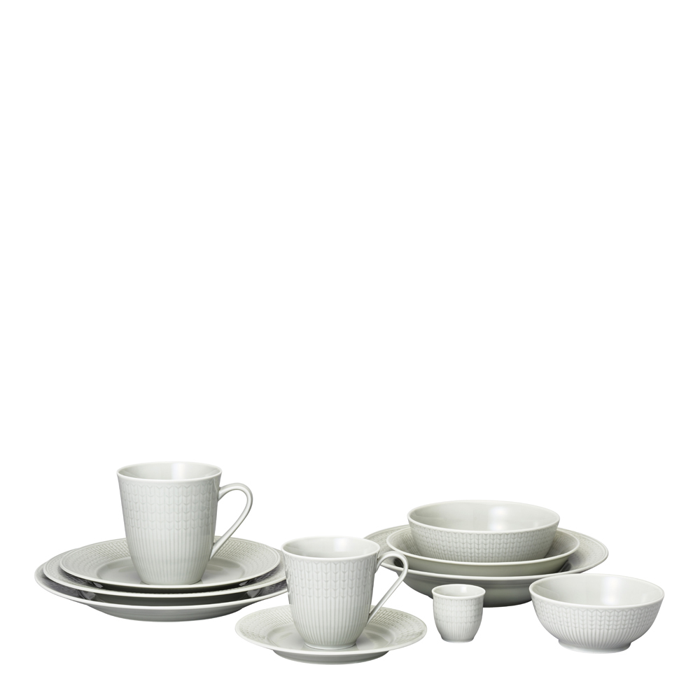 Rörstrand Swedish Grace Djup Tallrik 25 cm Dimma