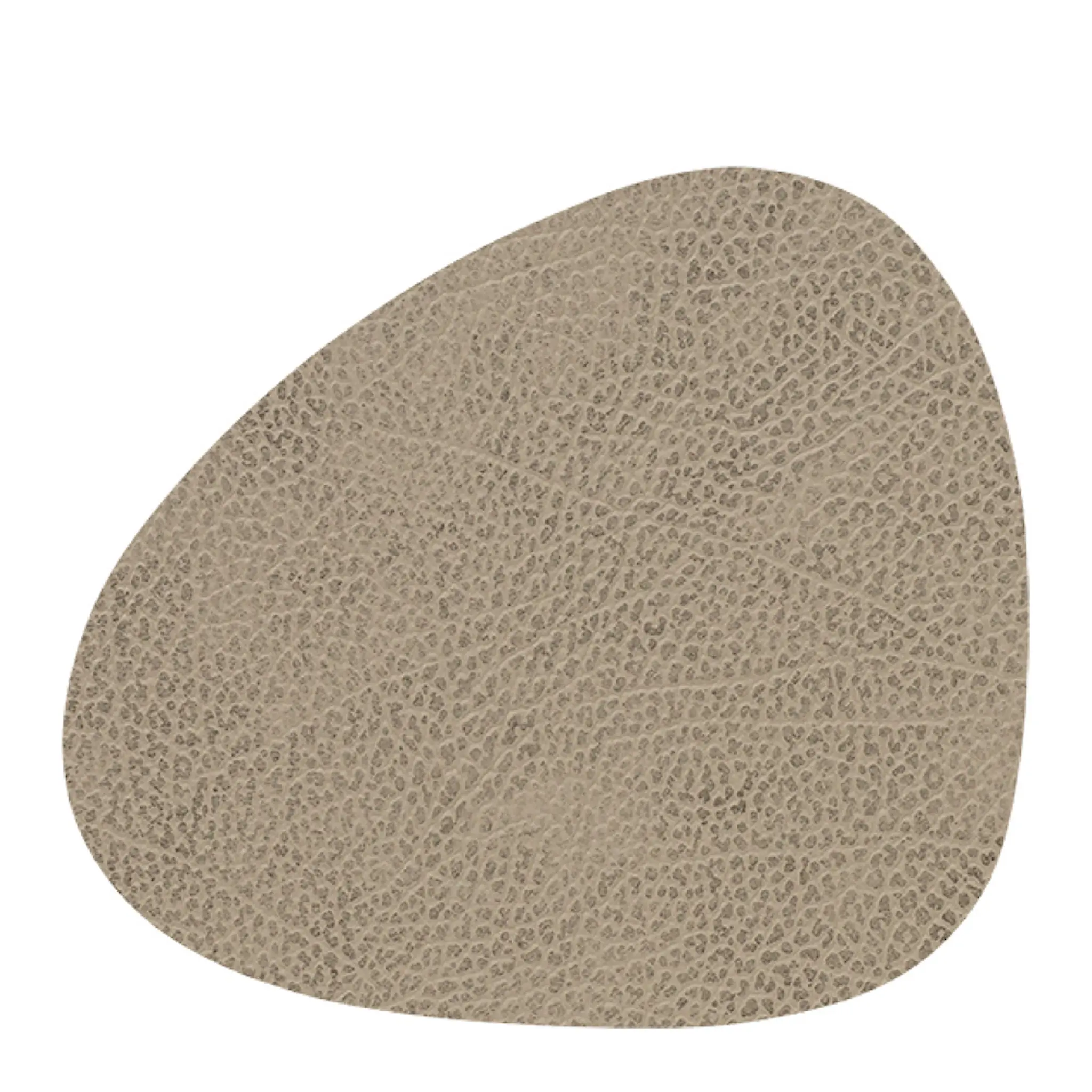 LIND DNA Curve Hippo Glasunderlägg 11x13 cm Varmgrå