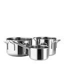 Stainless Steel gryteset 3 delar