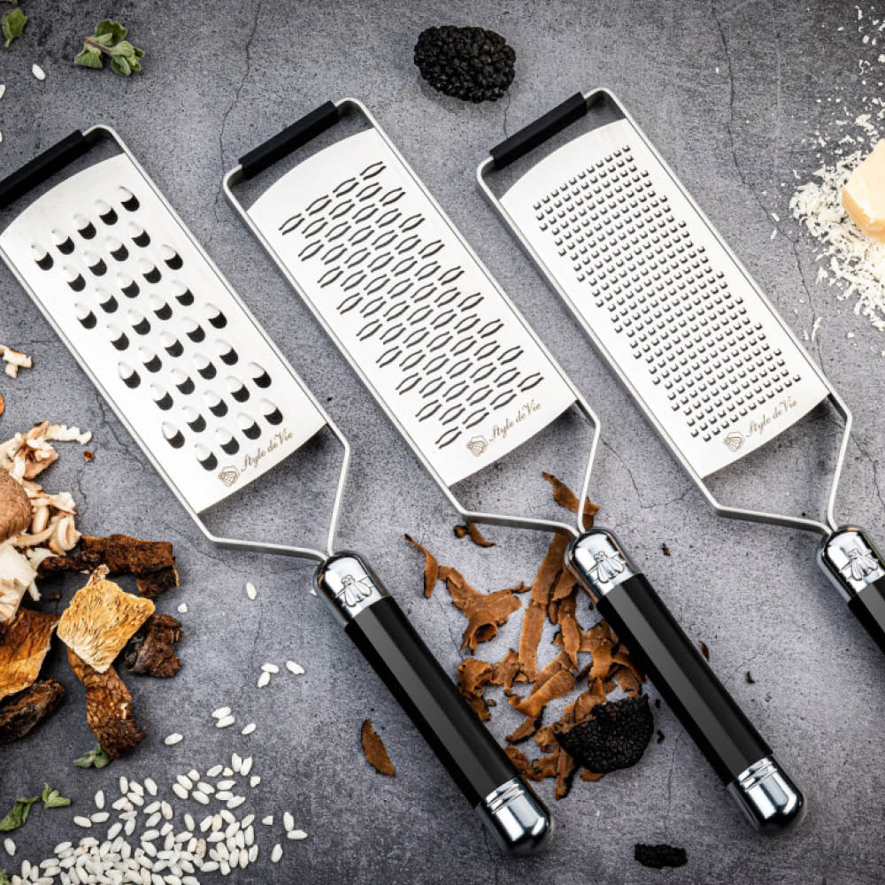 Laguiole Style de Vie Rivjärnset 3 delar svart