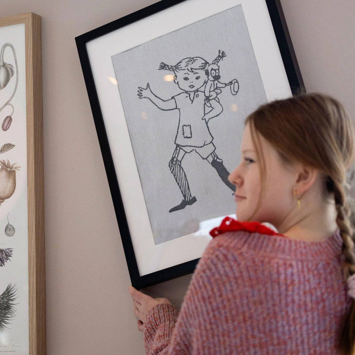 Ekelund Peppi Pitkätossu Keittiöpyyhe 35x50 cm Pippilotta