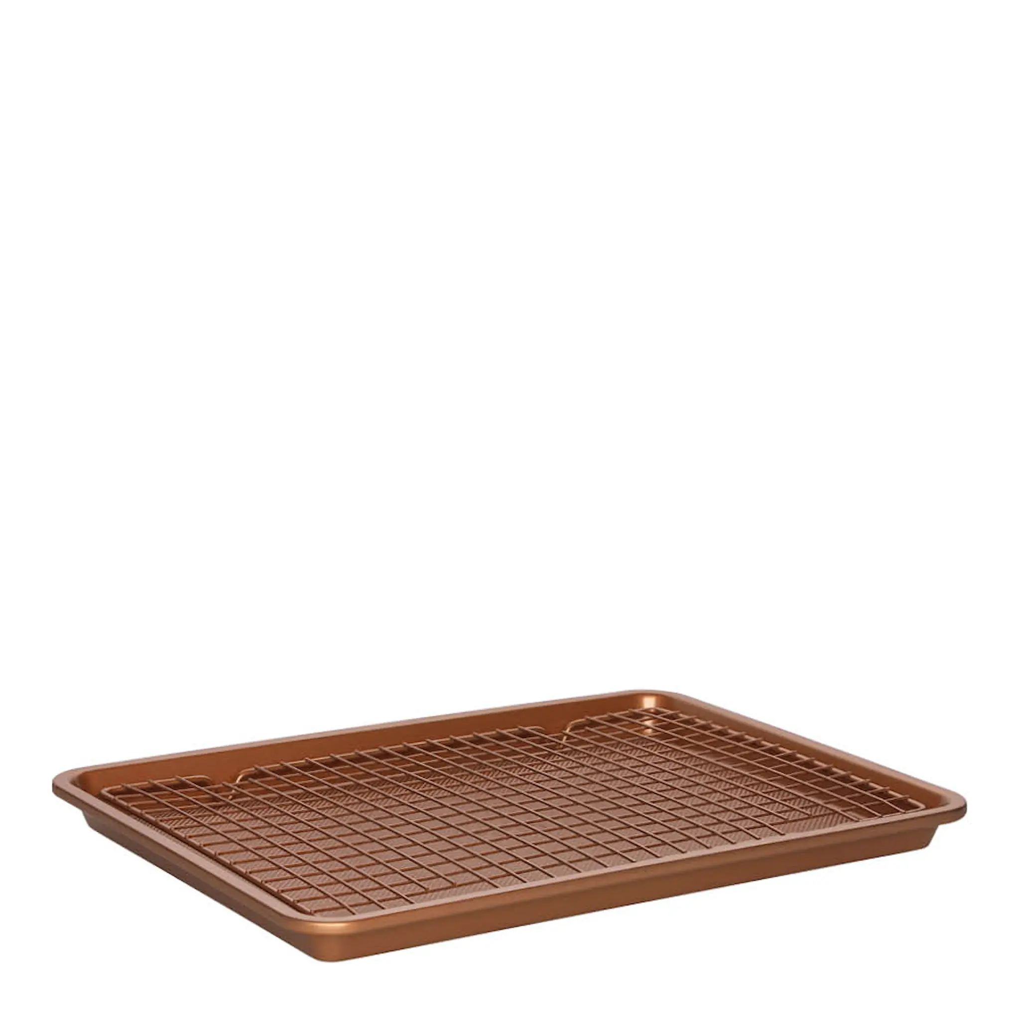 Maku Kitchen Life Stekebrett med rist 39x28 cm bronse