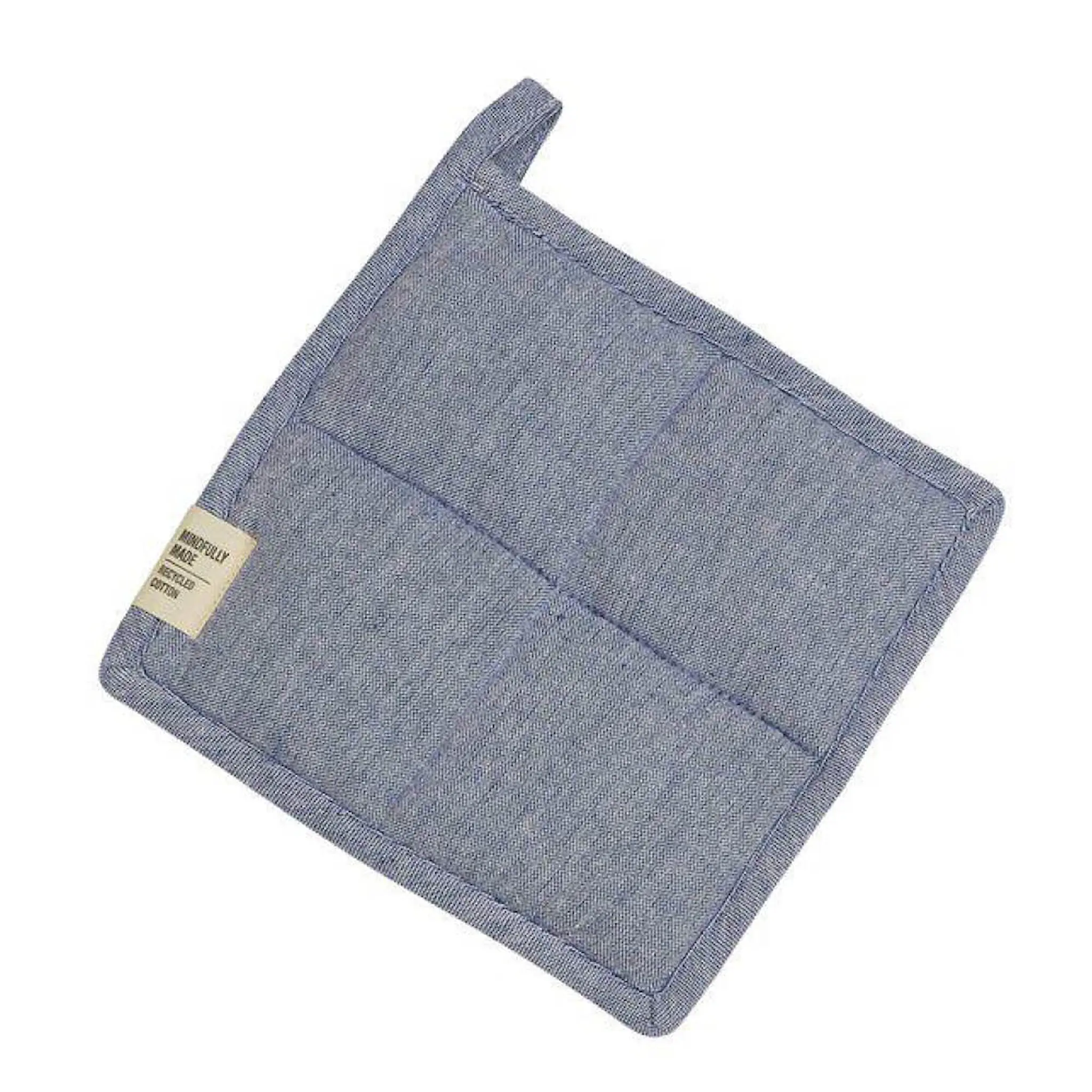 Fondaco Vide grytlapp 20x20 cm denim