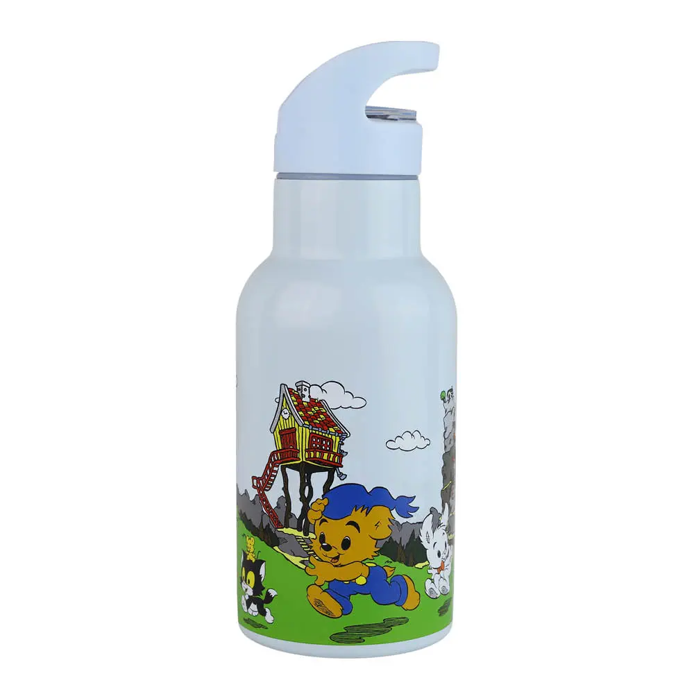 Bamse vannflaske 0,34L motiv blå