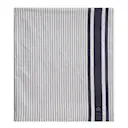 Icons randig duk oxford 150x250 cm white/dress blue