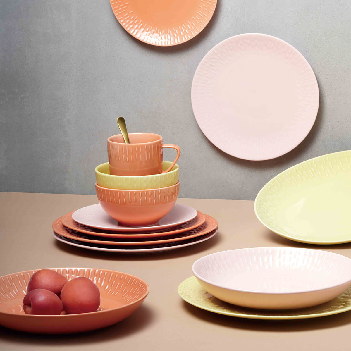 Aida - Life in colour Confetti skål 14 cm apricot