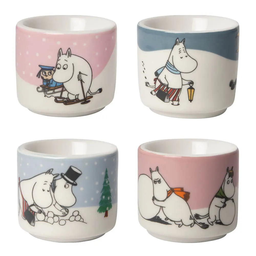 Mummi eggeglass 4 stk Winter
