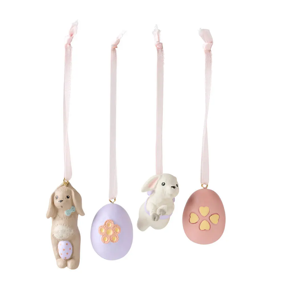 Dyrebarn påskepynt 4 stk vår 2023