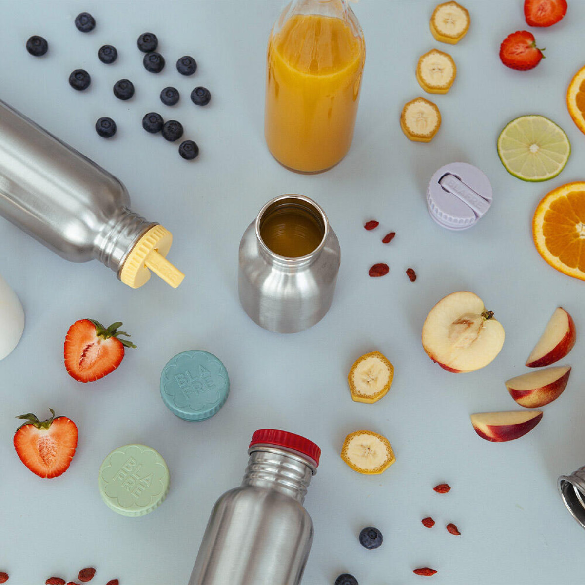 Blafre Stålflaska 500 ml ljusgrön