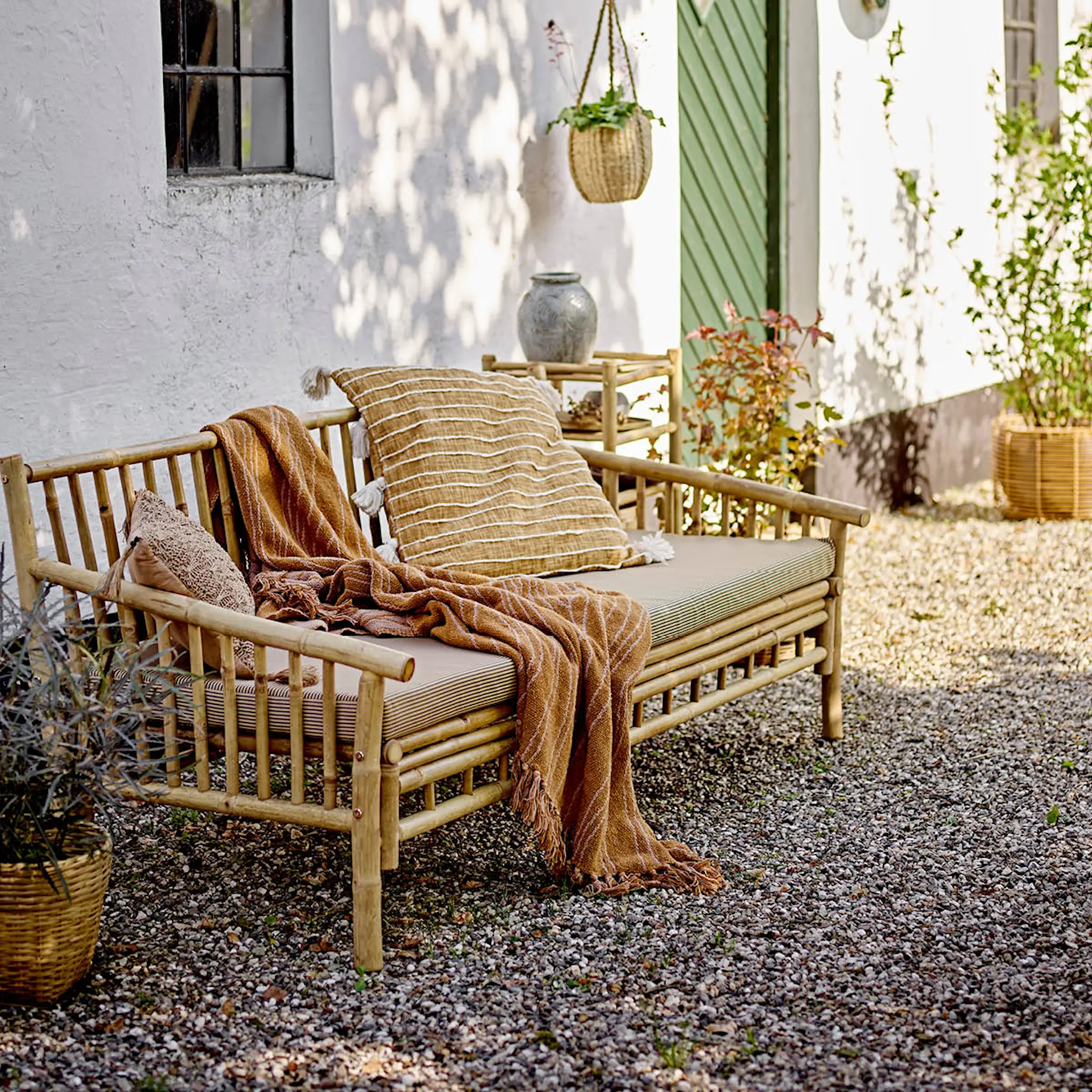 Bloomingville Viltti Ginna 160x130 cm ruskea