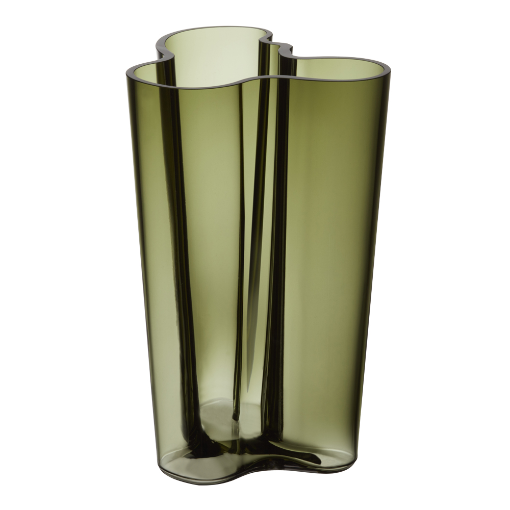 iittala Alvar Aalto Maljakko 25,1 cm Sammaleenvihreä