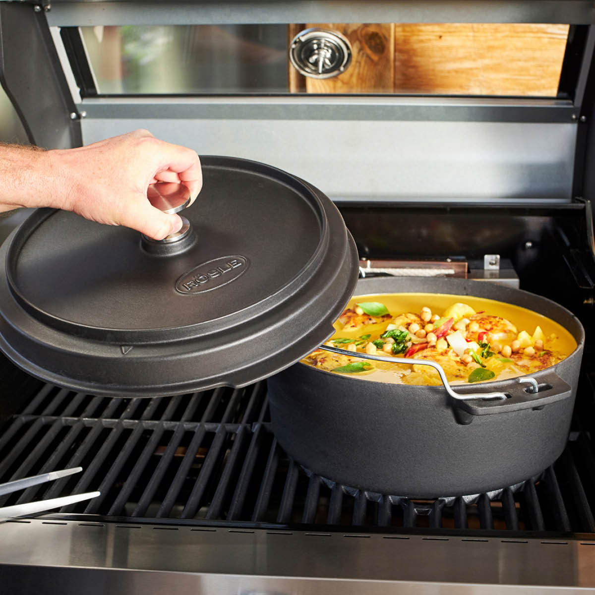 Rösle Gryta 8,5 L 35x22 cm gjutjärn