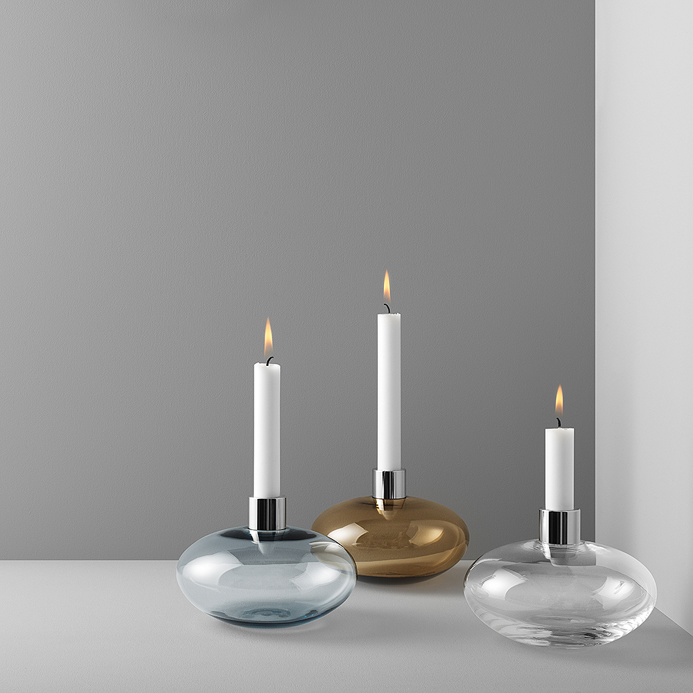 Orrefors Ljusstake 16,6 cm Klar