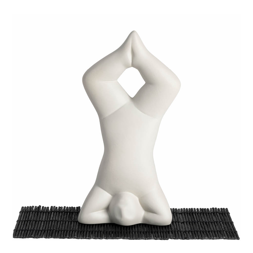 Design House Stockholm - Lisa Larson Yoga Figuuri nro. 3 Vaaleanharmaa