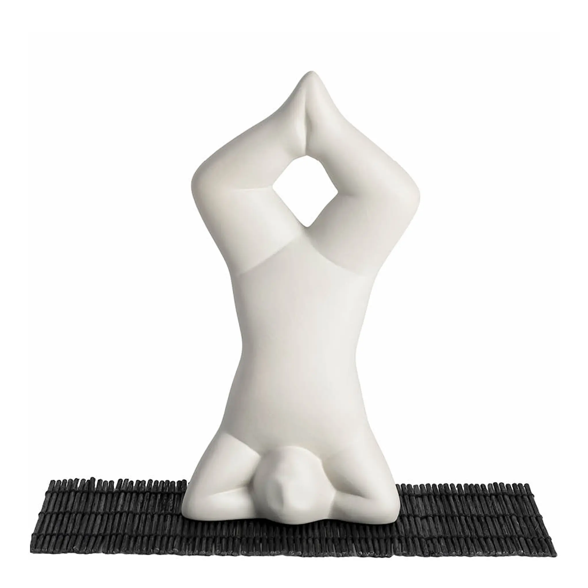 Design House Stockholm Lisa Larson Yoga No.3 figur 16 cm ljusgrå