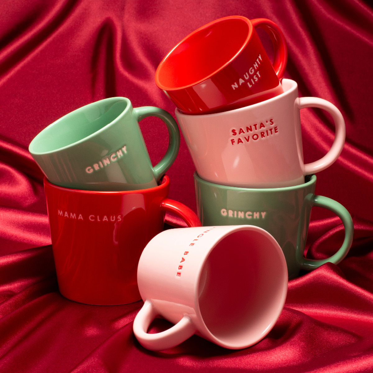 Vondels Autumn Elegance mugg 35 cl MAMA CLAUS röd