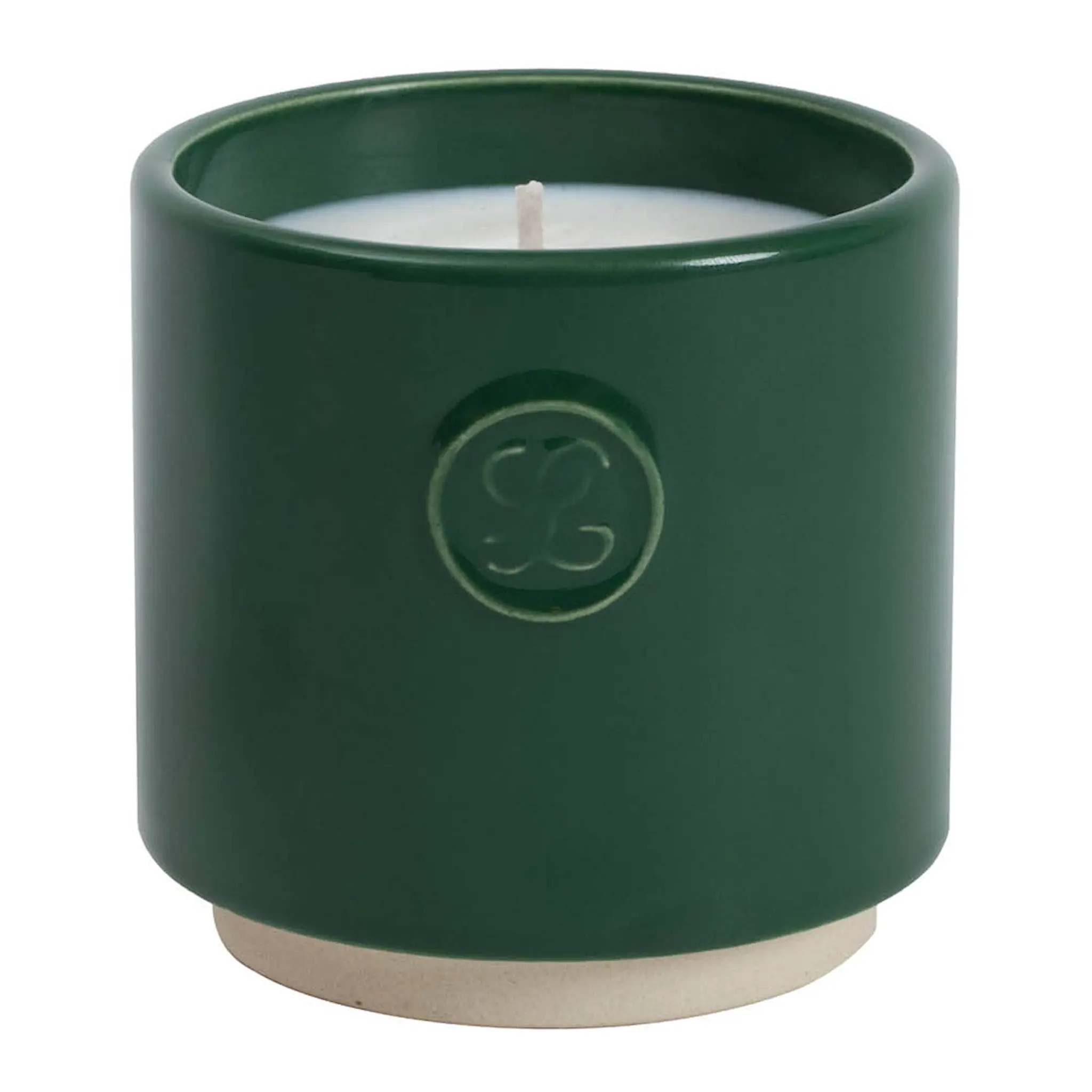 Liljeholmens Doftljus "Irma" skog & barr 7,9 cm grön