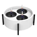 Cosmos 10 bordslykta 25 cm vit